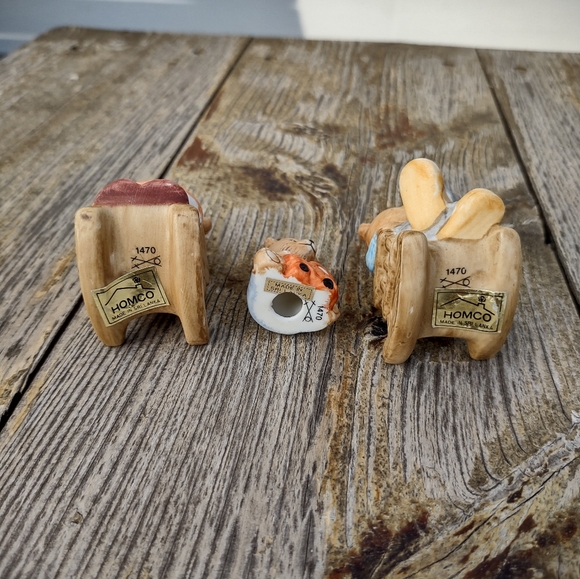 Vintage Homco bear family - Picture 6 of 6